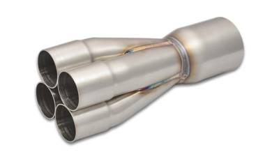 Vibrant Performance - Vibrant 10302 4-1 S.S Merge Collector 1.75" Inlet ID 2.5" Merge Out OD