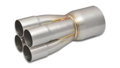 Vibrant Performance - Vibrant 10303 4-1 S.S Merge Collector 1.75" Inlet ID 3" Merge Out OD