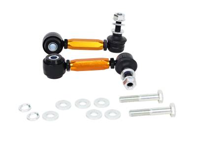 Whiteline - Whiteline KLC150 Front Anti-Sway Bar Link Assembly HD Adj Steel Ball for AUDI
