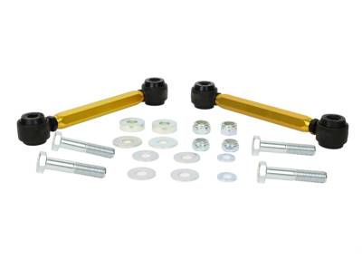 Whiteline - Whiteline KLC170 Rear Anti-Sway Bar Link Kit H/DUTY ADJ STEEL BALL FORD