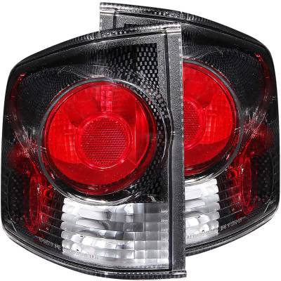 Anzo USA - Anzo USA 211033 Carbon Fiber Euro Clear Lens Taillight Set for 95-04 S10/Sonoma