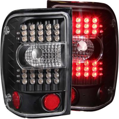 Anzo USA - Anzo USA Black LED Clear Lens Taillight Set Ford Ranger 311107