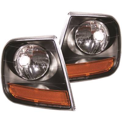 Anzo USA - Anzo USA 521040 Clear Lens Corner Lights-Harley Davidson for F150/Expedition