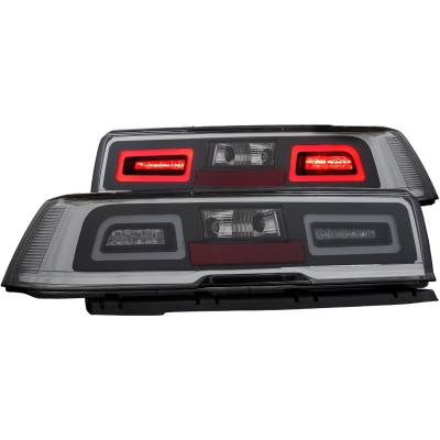 Anzo USA - Anzo 321321 Chrome LED Smoked Lens Taillight Set for 14-15 Chevrolet Camaro