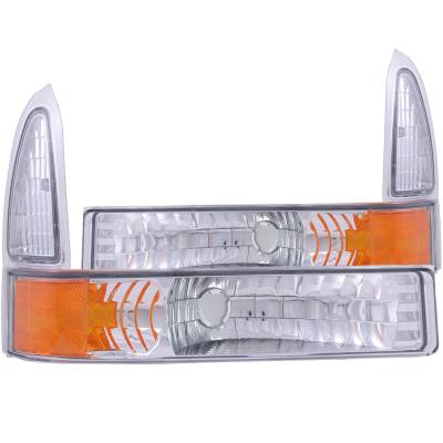 Anzo USA - Anzo USA Euro Clear Lens Corner/Parking Lights Excursion/Super Duty 511039