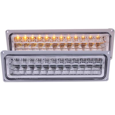 Anzo USA - Anzo USA LED Clear Lens Turn Signal/Parking Lights GM C/K Trucks 511048
