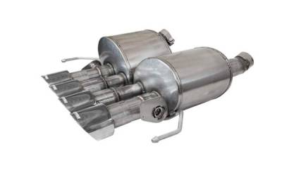 Corsa Performance - Corsa Performance 14776 Xtreme/Touring Valve-Back Exhaust System for Corvette