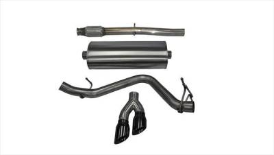 Corsa Performance - Corsa Performance 14874BLK Sport Cat-Back Exhaust System