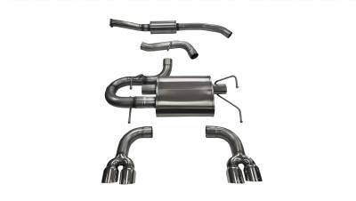 Corsa Performance - Corsa Performance 14862 Sport Cat-Back Exhaust System for 08-14 Impreza