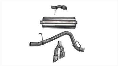 Corsa Performance - Corsa Performance 14859 Sport Cat-Back Exhaust System for 15-20 Tahoe/Yukon