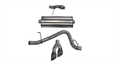 Corsa Performance - Corsa Performance 14859BLK Sport Cat-Back Exhaust System for 15-20 Tahoe/Yukon