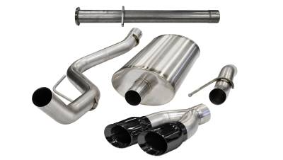 Corsa Performance - Corsa Performance 14760BLK Xtreme Cat-Back Exhaust System for 11-14 Ford F150