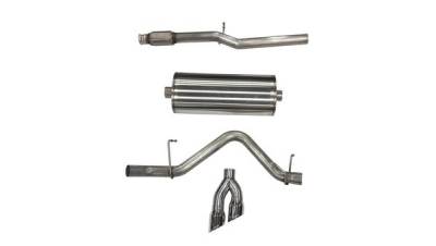 Corsa Performance - Corsa 21030BLK Sport Cat-Back Exhaust System for 19+ Silverado/Sierra 5.3L