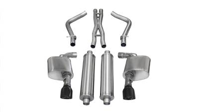 Corsa Performance - Corsa 14464BLK Xtreme Cat-Back Exhaust System for 12-14 Chrysler 300/Charger