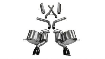 Corsa Performance - Corsa Performance 14466BLK Sport Cat-Back Exhaust System