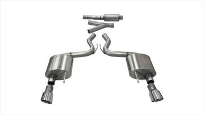 Corsa Performance - Corsa Performance 14343 Sport Cat-Back Exhaust System for 15-20 Mustang