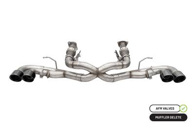 Corsa Performance - Corsa 21102BLK Xtreme Cat-Back Exhaust System for 20-25 Chevy Corvette