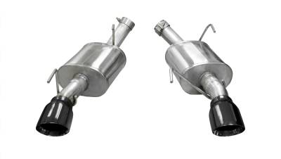 Corsa Performance - Corsa Performance 14314BLK Xtreme Axle-Back Exhaust System for 05-10 Mustang