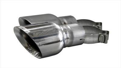 Corsa Performance - Corsa Performance 14346 4.5" Single Slash Tip for 15-24 Mustang GT Ecoboost