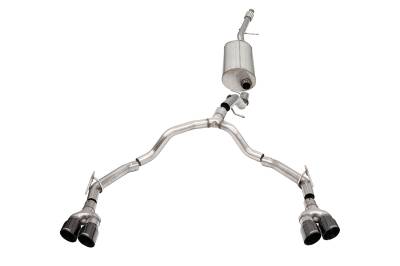 Corsa Performance - Corsa 21128BLK Sport Cat-Back Exhaust System for 21-25 Suburban/Yukon XL