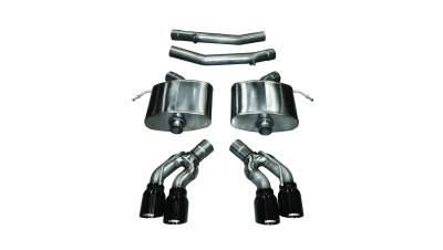Corsa Performance - Corsa Performance 14358BLK Xtreme Axle-Back Exhaust System for 16-19 CTS