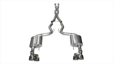 Corsa Performance - Corsa Performance 14335 Xtreme Cat-Back Exhaust System for 15-17 Mustang