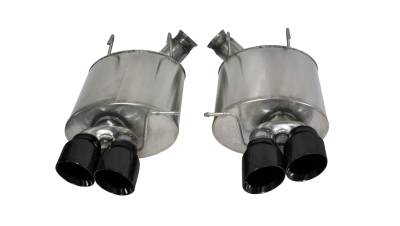 Corsa Performance - Corsa Performance 14321BLK Sport Axle-Back Exhaust System for 13-14 Mustang