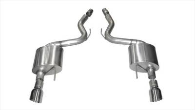 Corsa Performance - Corsa Performance 14326 3" Sport Axle-Back Exhaust System for 15-17 Mustang