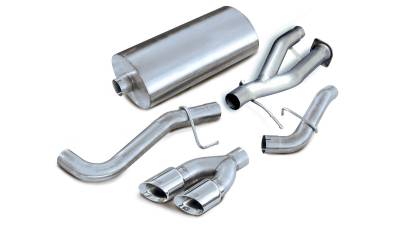 Corsa Performance - Corsa Performance 14220 Sport Cat-Back Exhaust System for 02-06 Escalade Yukon