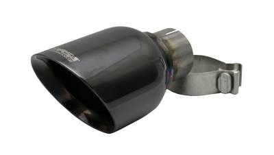 Corsa Performance - Corsa Performance TK007BLK Universal 4.5" Single Tip Kit w/2.5" Diameter Pipe