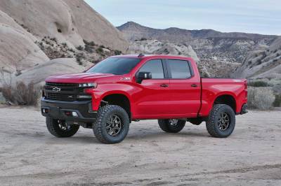 Fabtech - Fabtech K1198DL 4" Lift Kit w/Dirt Logic Coilovers/Shocks for 22-25 Sierra AT4