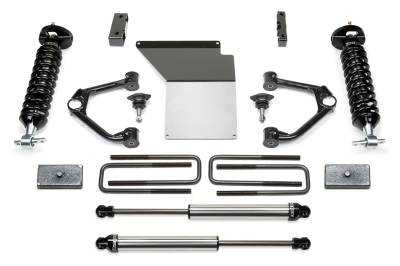 Fabtech - Fabtech K1070DL Budget Lift Kit w/Shocks for 14-18 Sierra/Silverado 1500