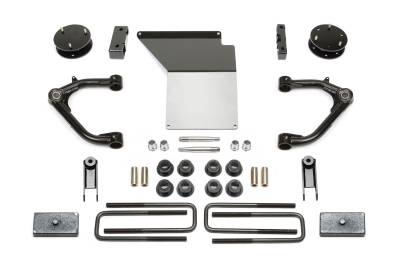 Fabtech - Fabtech K1098 Uniball UCA Lift System for 14-18 Sierra/Silverado 1500