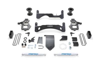 Fabtech - Fabtech K1084 Basic Lift System w/Shocks for 14-18 Sierra/Silverado 1500