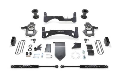 Fabtech - Fabtech K1084M 6" Basic Lift System w/Shocks for 14-18 Silverado/Sierra 1500