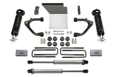 Fabtech - Fabtech K1071DL Lift Kit w/Uniball UCA for Sierra/Silverado 1500