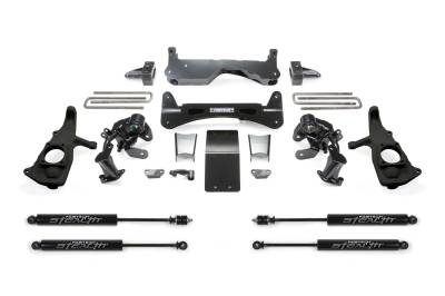 Fabtech - Fabtech K1046M Raised Torsion 6" Lift Kit for 11-19 Silverado/Sierra 2500HD