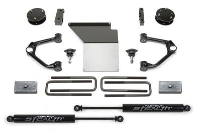 Fabtech - Fabtech K1059M Budget Lift Kit w/Shocks for 07-18 Sierra/Silverado 1500