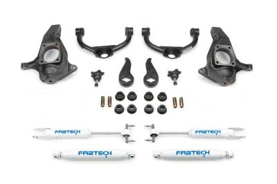 Fabtech - Fabtech K1055 Budget Lift Kit w/Shock for Chevy/GMC