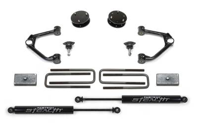 Fabtech - Fabtech K1126M Budget Lift Kit w/Shocks for 19-22 Sierra/Silverado 1500