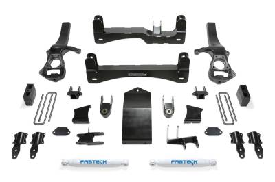 Fabtech - Fabtech K1132 Basic Lift System w/Shocks for 19-22 Silverado/Sierra 1500