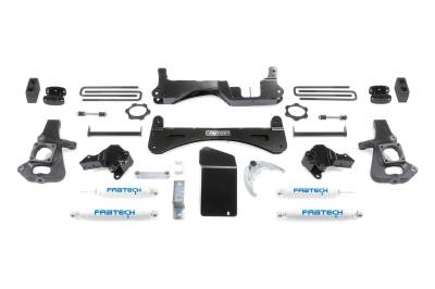 Fabtech - Fabtech K1045 Raised Torsion Suspension Lift Kit for Chevy/GMC