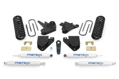 Fabtech - Fabtech K2062 6" Basic Lift Kit w/Shocks for 08-10 F250 Super Duty V10 & Diesel