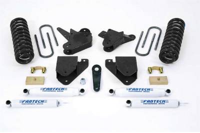 Fabtech - Fabtech K2098 Basic Lift System w/Shocks for Ford F250/F250 2WD