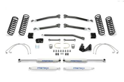Fabtech - Fabtech K4052 Trail II Lift System for 07-18 Jeep Wrangler JK