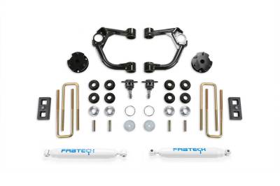 Fabtech - Fabtech K2322 Ball Joint Control Arm Lift System for 19-20 Ranger