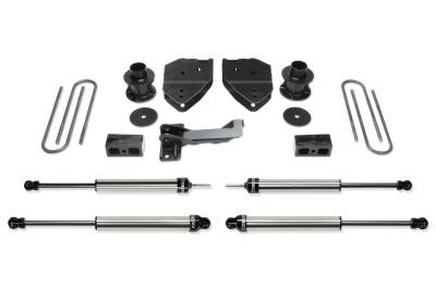 Fabtech - Fabtech K2213DL Budget Lift Kit w/Shocks for Ford 6.7L 4WD