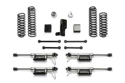 Fabtech - Fabtech K4201DL Sport 3" Lift System w/Shocks for 21 Jeep Wrangler JL 4DR 4XE