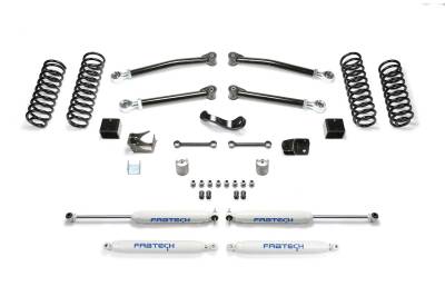 Fabtech - Fabtech K4090 Trail Lift System for 07-18 Jeep Wrangler JK