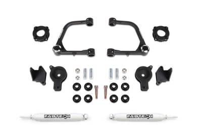 Fabtech - Fabtech K7089 3" UCA Lift Kit w/Shocks for 22-26 Toyota Tundra 4WD